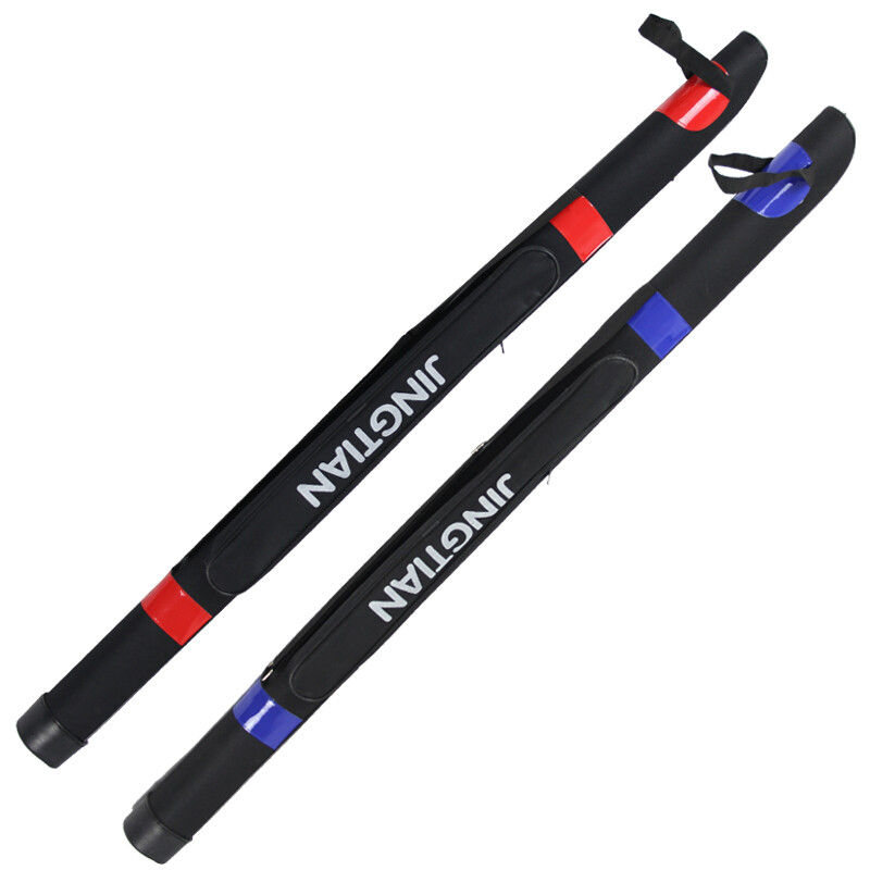 漁樂派 竿包耐磨釣魚包竿桶Pvc 釣魚用具漁具垂釣用品釣具魚具垂釣小配件 藍色 小號