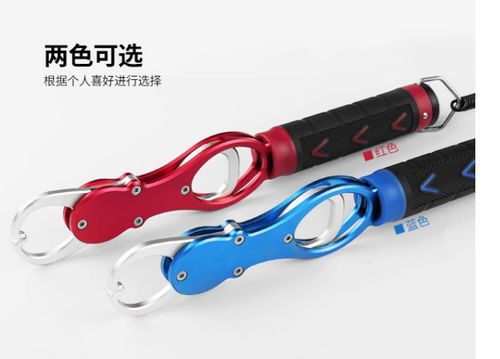 控魚器控魚鉗多功能路亞夾魚器帶稱鋁合金抓魚夾魚工具釣魚具用品