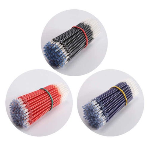 中性筆芯0.5mm黑筆芯藍(lán)創(chuàng)意學(xué)霸筆子彈頭水筆碳素筆辦公學(xué)習(xí)用品