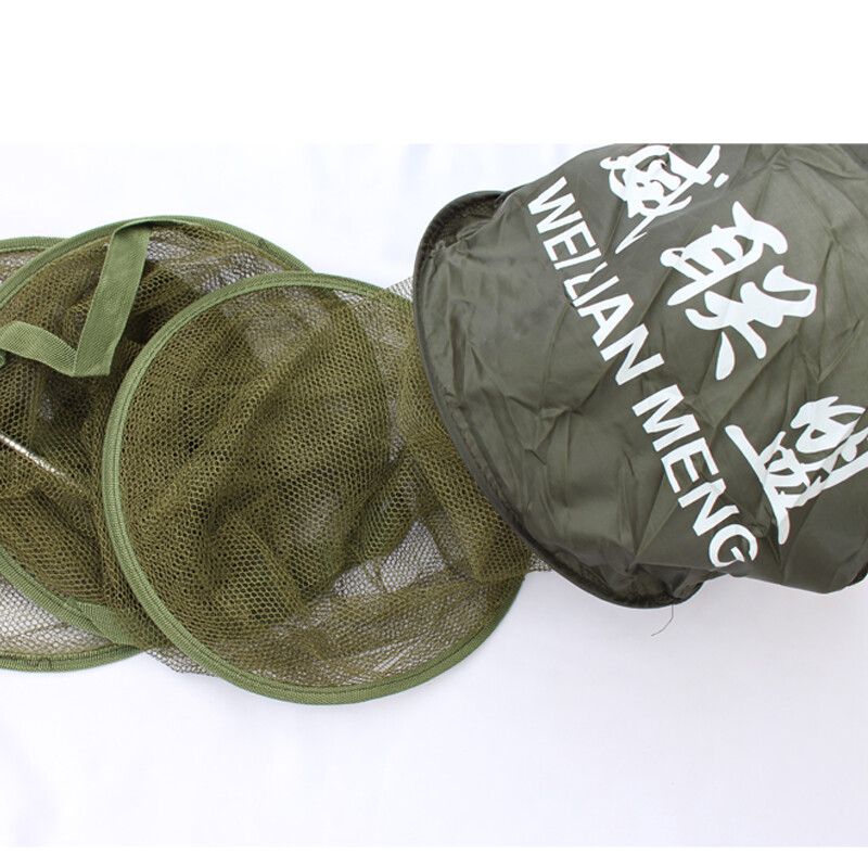 威聯(lián)盟 密眼魚護(hù)漁網(wǎng)漁具  1.6米 顏色隨機(jī) 漁具垂釣用品 釣魚用具
