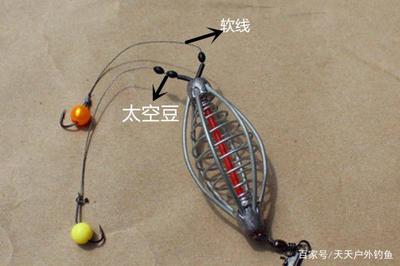 釣魚技巧:爆炸鉤釣組加強版,增加兩個塑料珠子,釣大魚有奇效!