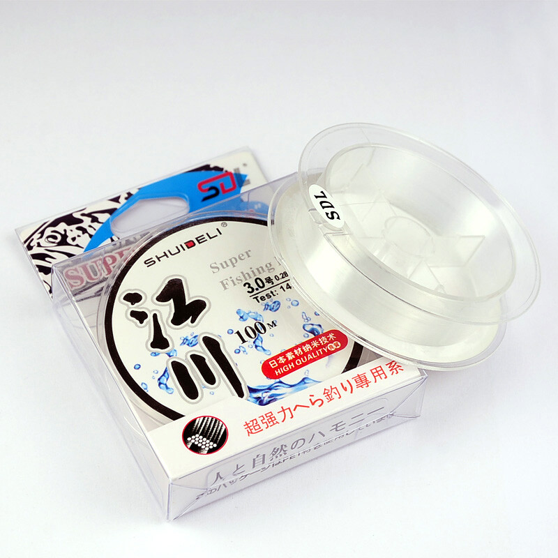江川 魚線 100米 原絲 釣魚用具 釣魚用品 江川 魚線6.0號