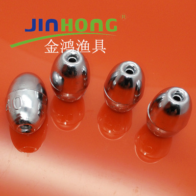永煌 銅芯圓珠算釣魚墜鉛墜垂釣用具海釣防刮線通心墜