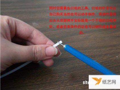 使用衍紙手工制作個性中國結掛飾的方法圖解教程