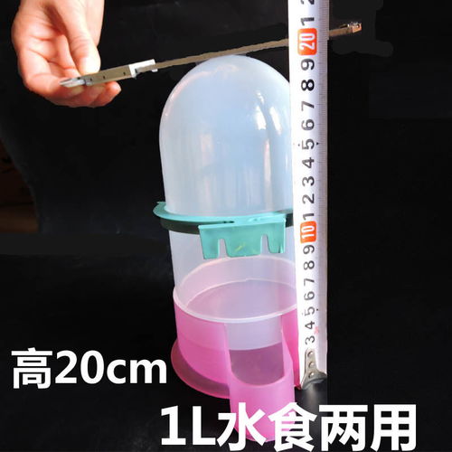 信鴿用品用具賽鴿飲水器水食兩用鴿子用水槽鳥用水壺0.5l產品展示